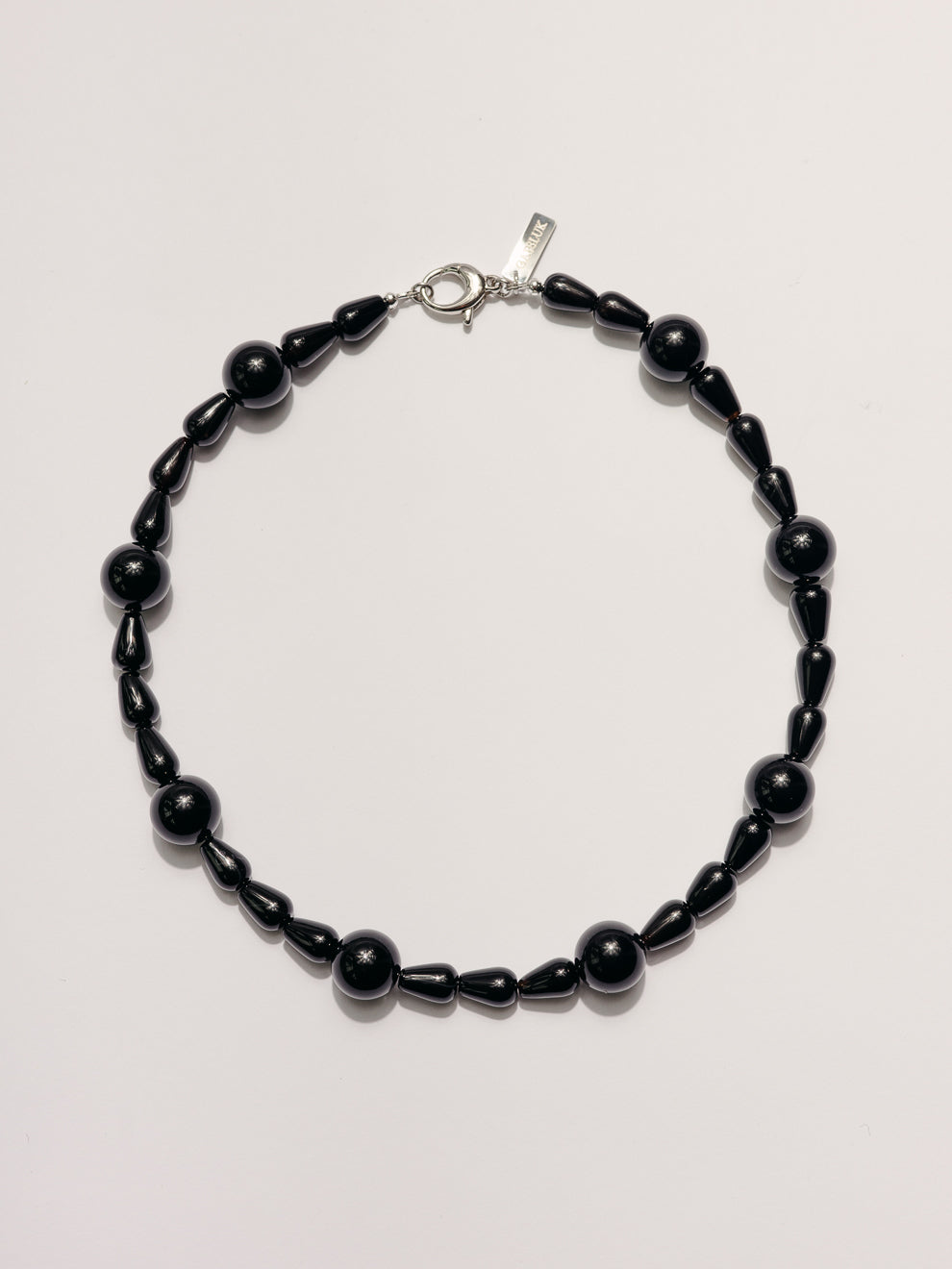 Teardrop Onyx Necklace-thumbmail-1