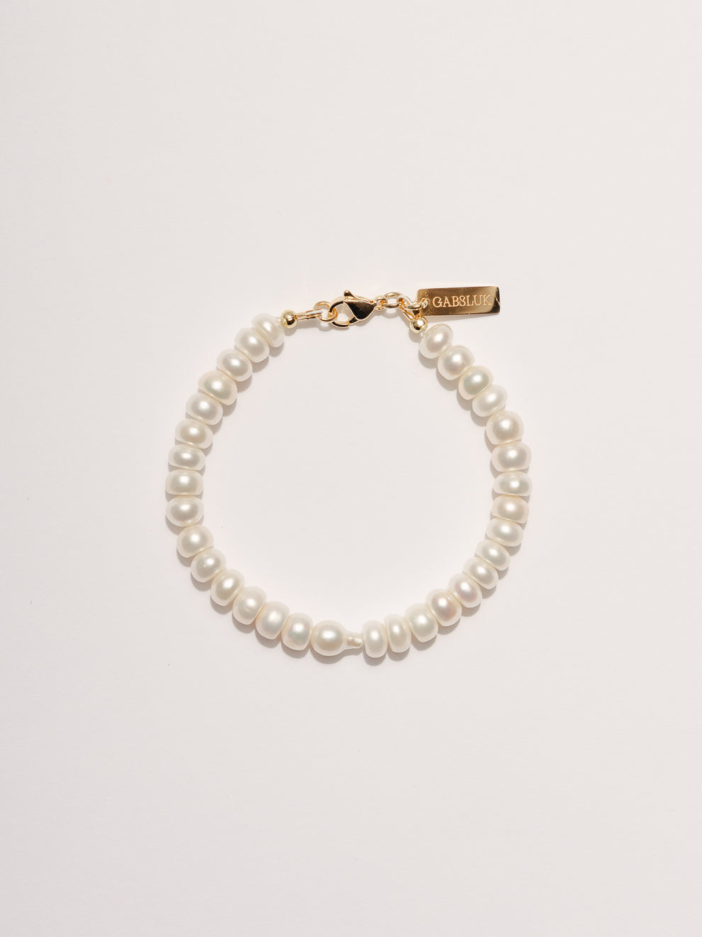 Rondelle Pearl Bracelet