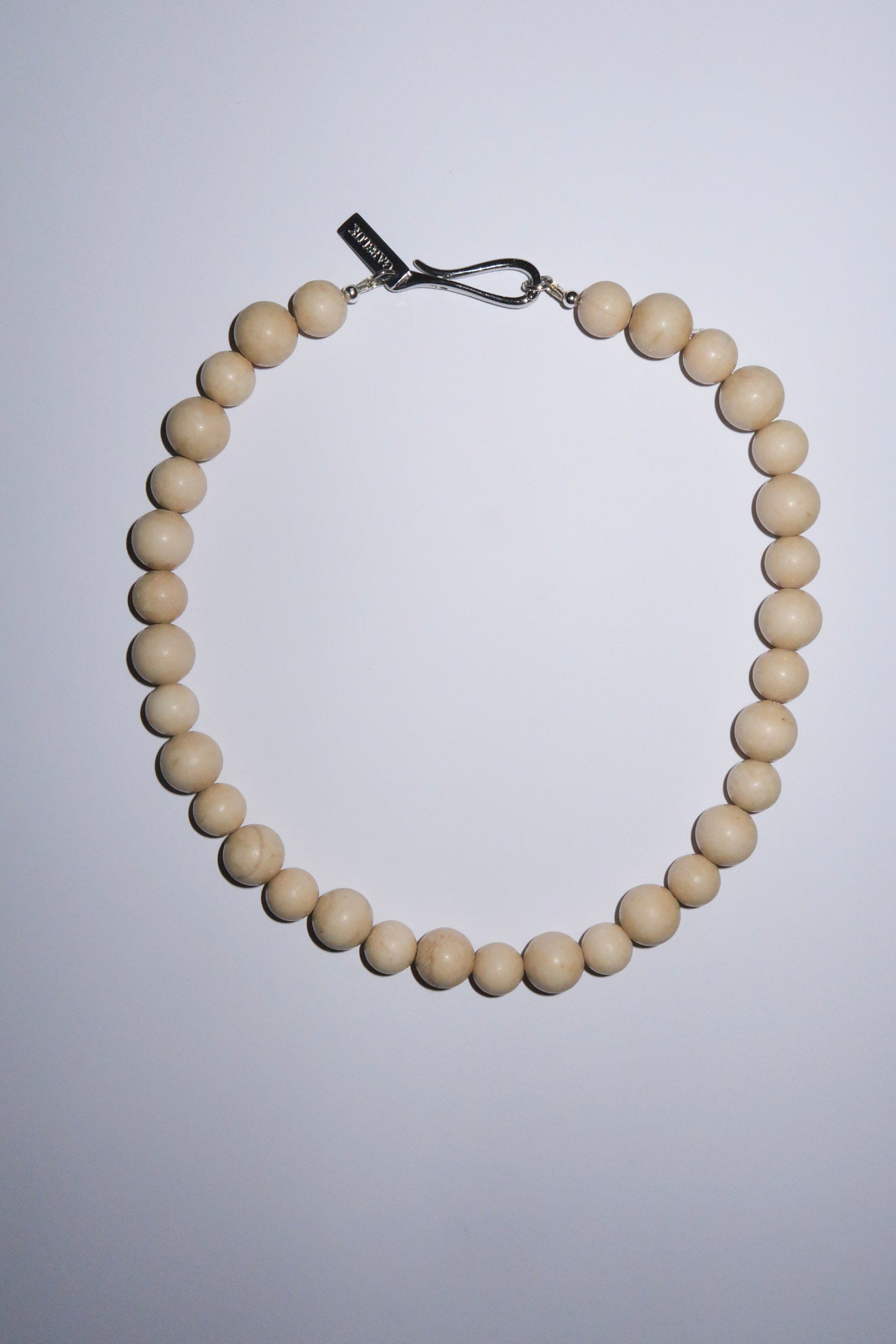 WHITE JASPER NECKLACE