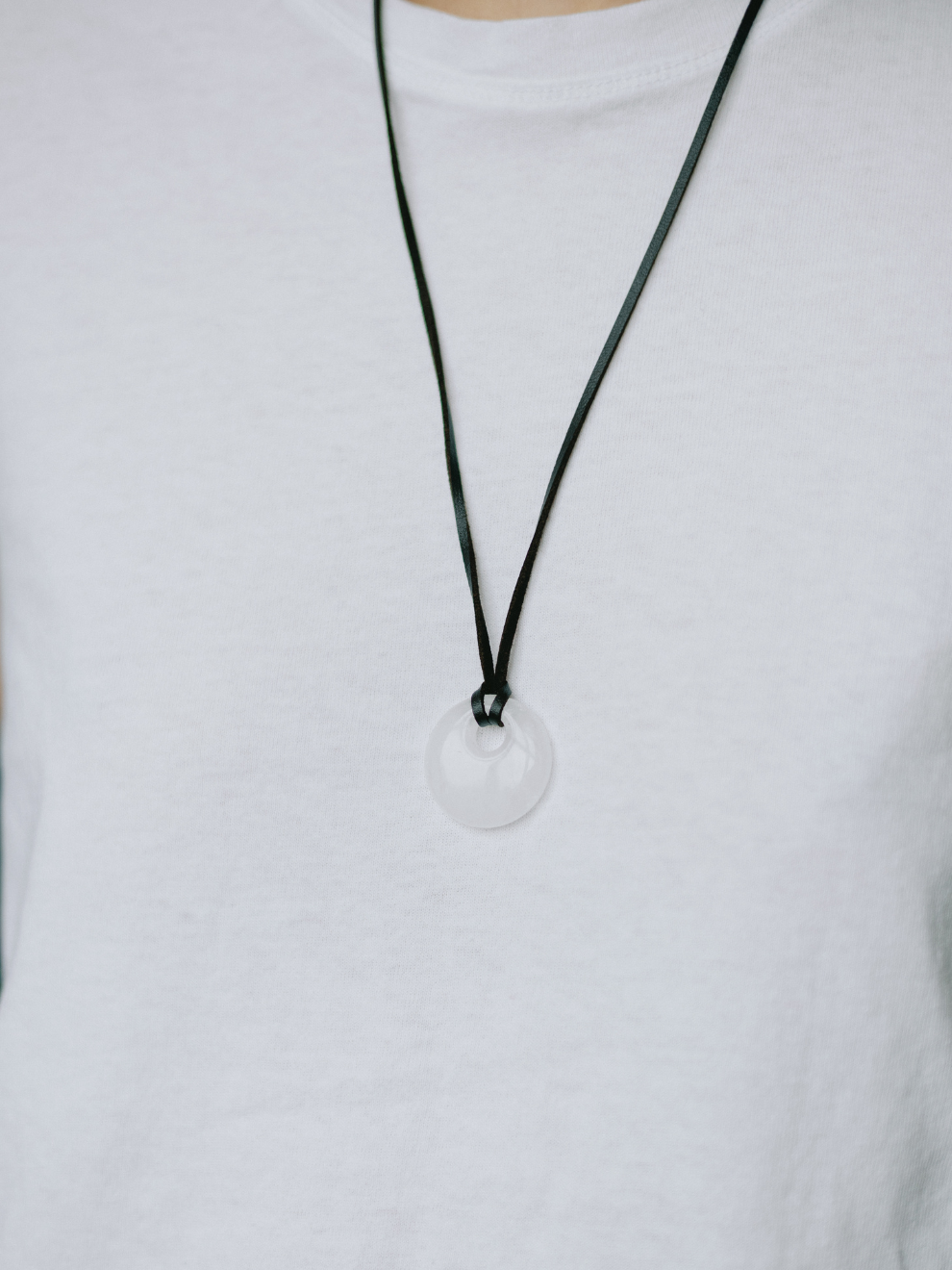 Quartz Leather Cord Pendant-thumbmail-4