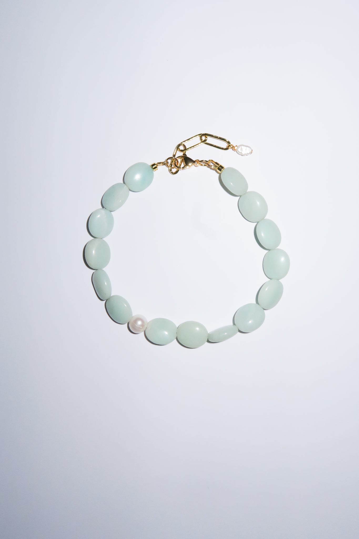 TEAL ANKLET