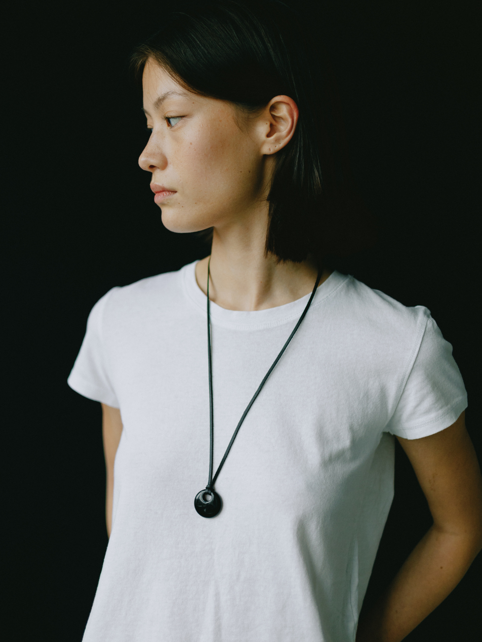 Black Leather Cord Pendant-thumbmail-4
